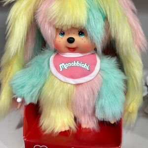 AM I MONCHHICHI? RARE NEW IN BOX LONG HAIRED PASTEL GIRL MONKEY 100% AUTHENTIC